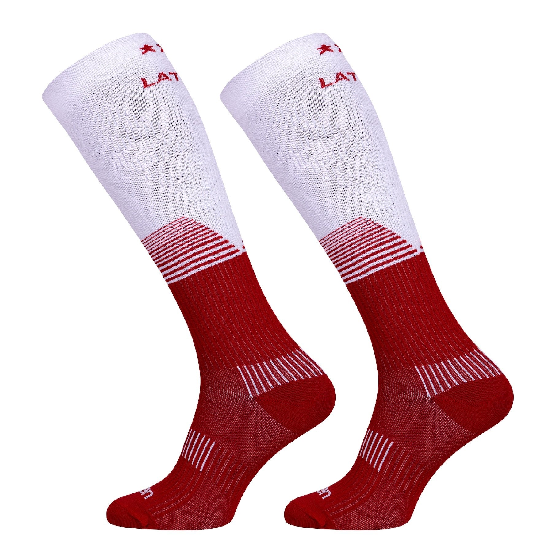 Compressport Calze a Compressione - Full Aero - bianco/nero