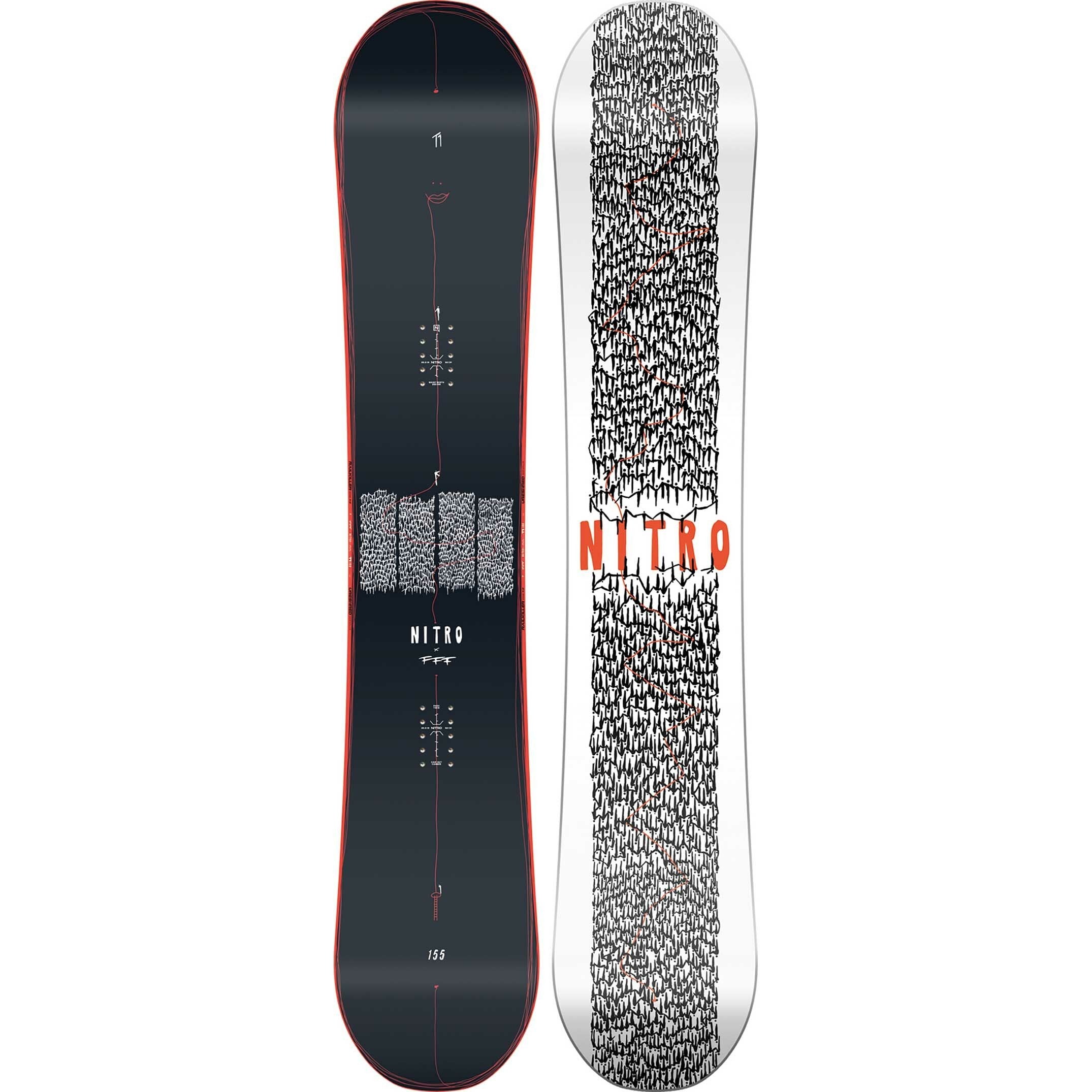 nitro lectra snowboard 2021 NITRO T1 X FFF
