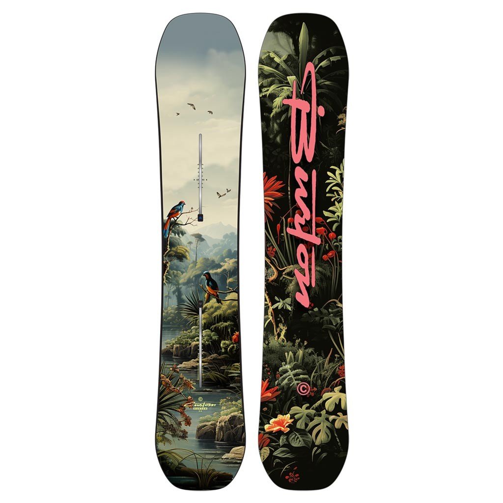 abbigliamento snowboard burton CUSTOM JUNGLE How to Tie a Color:Matte Black Clear Visor Hauliday10