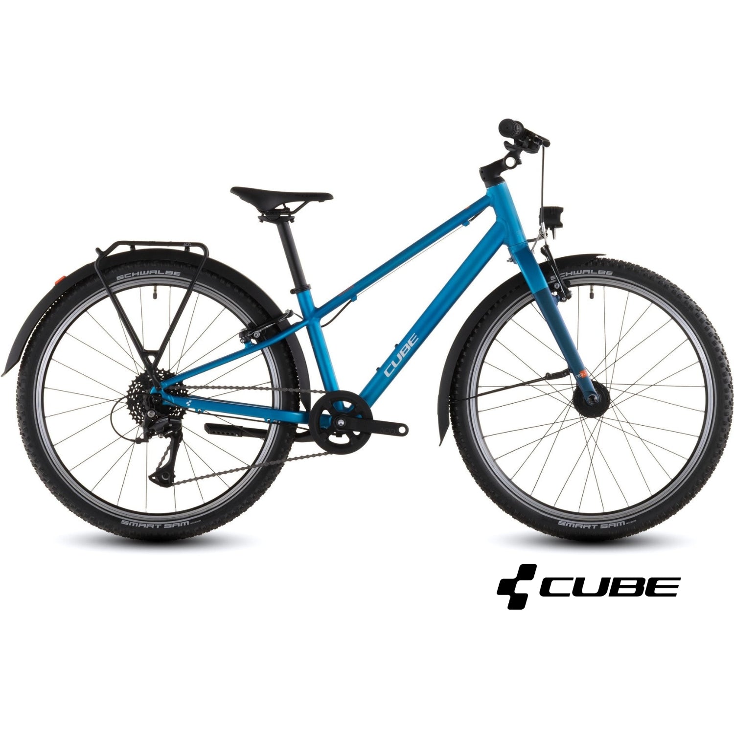 schwalbe kinderfahrrad CUBE NUMOVE 240 FE Kinderfahrrad 2026 – Topasblue´n´nebula – Evelostore