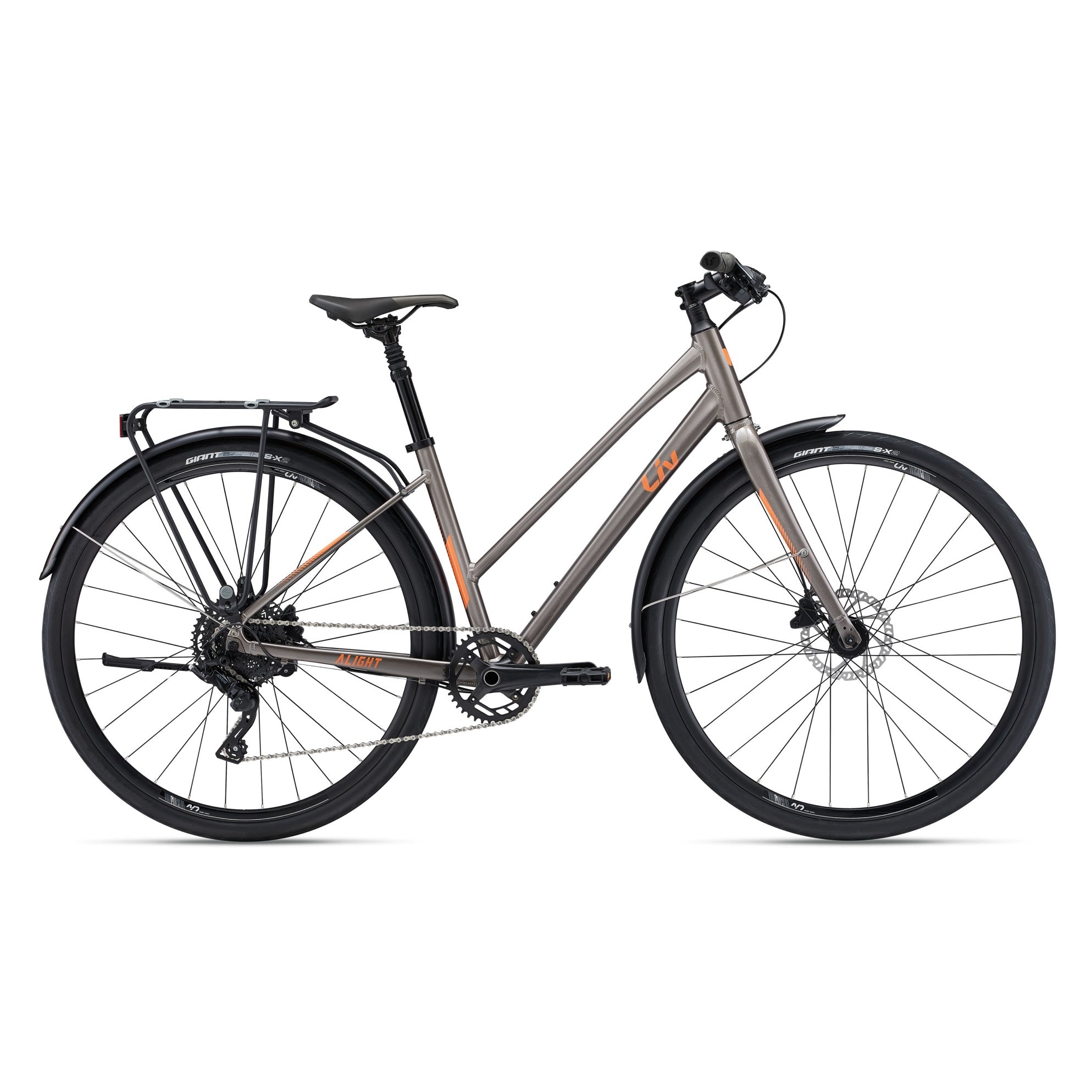 LIV Alight Disc 2 City Damen Hybridbike – Komfort & zuverlässige Scheibenbremsen – Evelostore