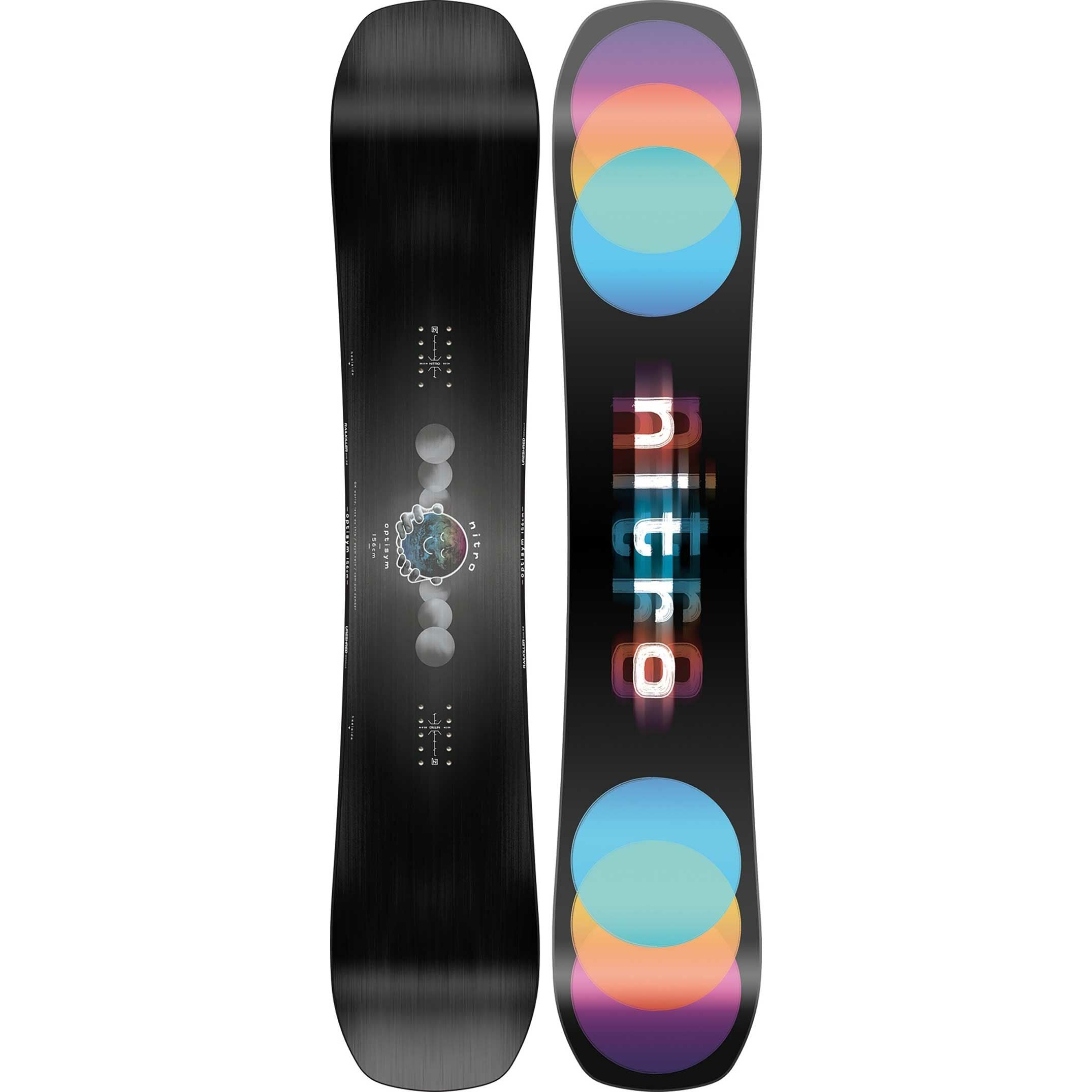 NITRO Optisym | Mid-Wide Freestyle Snowboard – Evelostore