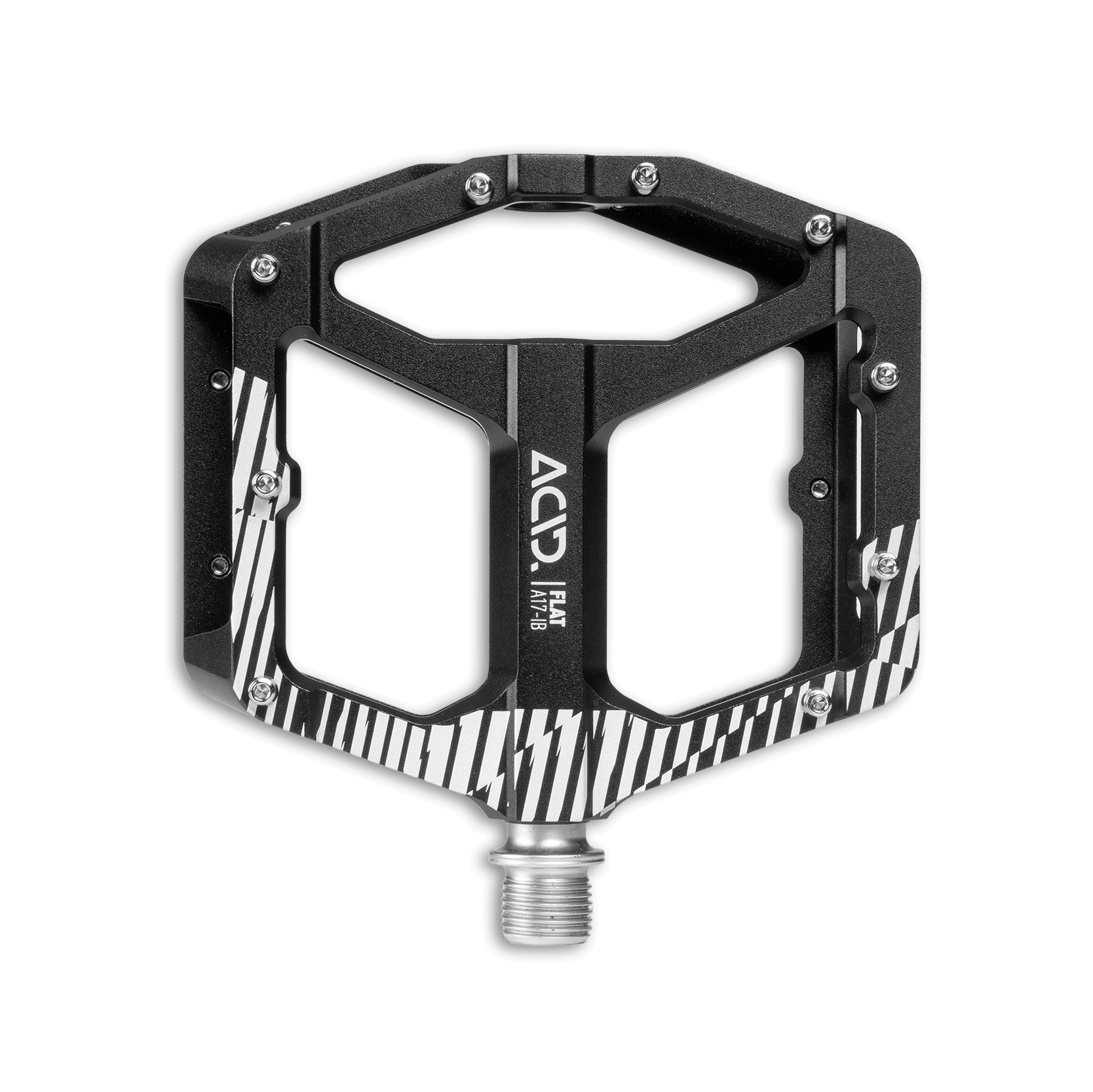 ACID Flat A17-ib Pedals – Aluminium MTB Flat Pedals with Pins