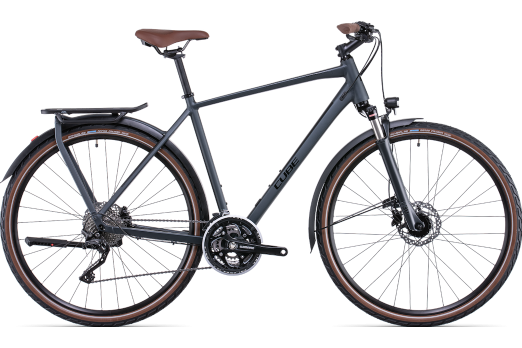 CUBE KATHMANDU PRO bike - iridium/black 2022