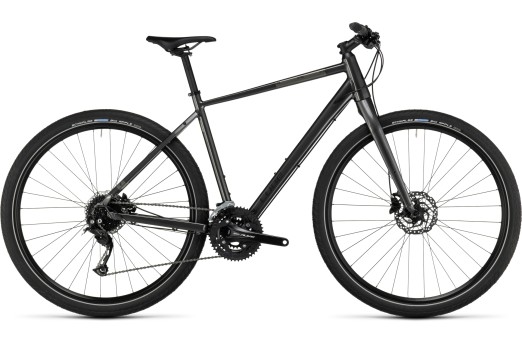 CUBE HYDE pilsētas velosipēds - graphite/black - 2023