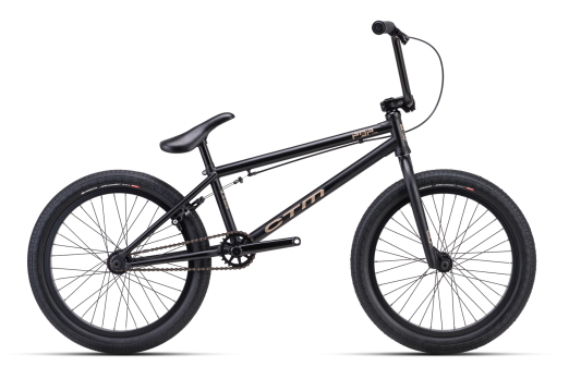 CTM BMX POP 20" Hi-Ten bicycle - black matt