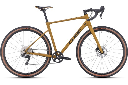 CUBE NUROAD EX gravel bicycle - caramel/black - 2023
