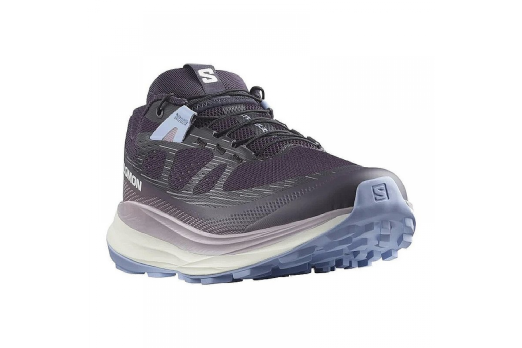 SALOMON ULTRA GLIDE 2 W trail running shoes - violet/light blue/white