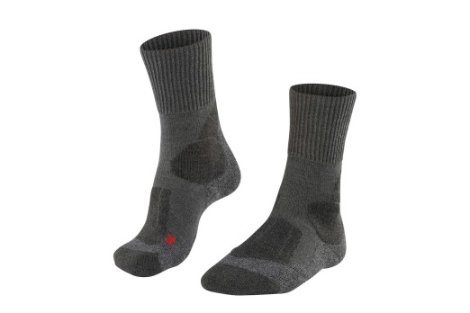 FALKE TK1 WOMEN socks - grey/dark grey