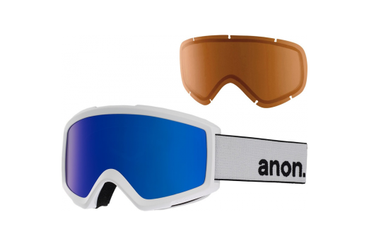 ANON HELIX 2.0 W/SONAR snow goggles - white/ irrid blue