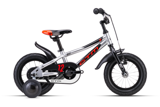 CTM BILLY KIDS 12 kids bicycle - silver 2024