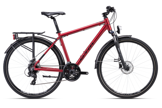 CTM TRANZ 3.0 28 bicycle - red 2024