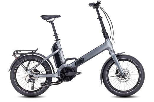 CUBE FOLD SPORT HYBRID 500 elektro velosipēds - pelēks 2023