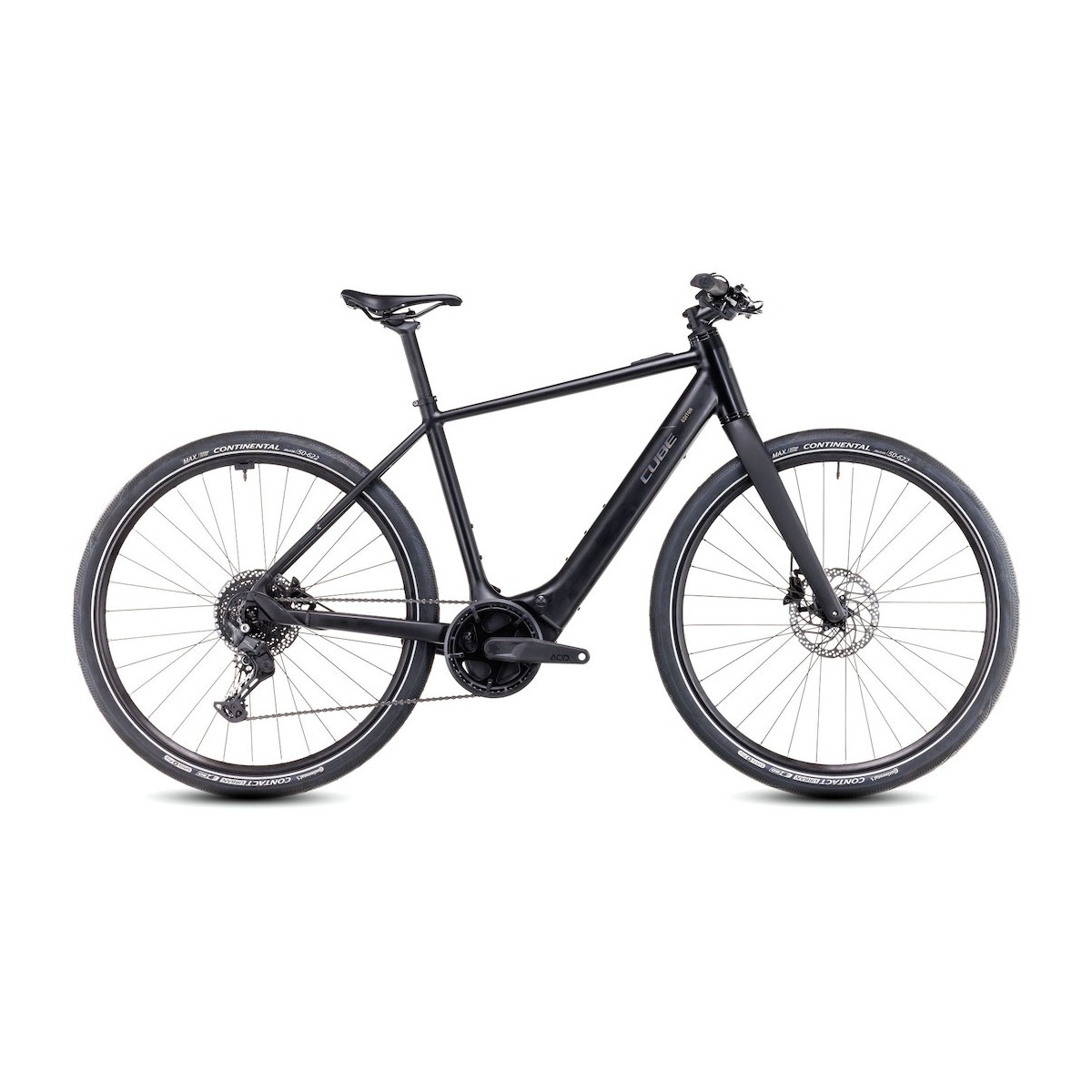 CUBE EDITOR HYBRID PRO 400X electric bike - black/spectral 2024