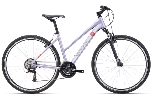CTM BORA 1.0 28 velosipēds - gaiši violets 2024