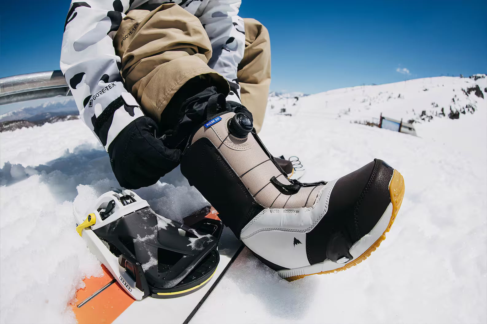 High-performance snowboard boots featuring ergonomic design for all-day riding support