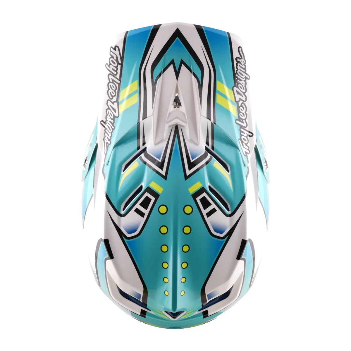 Casque composite TROY LEE DESIGNS D4 MIPS - Crest Real Teal, 14001700