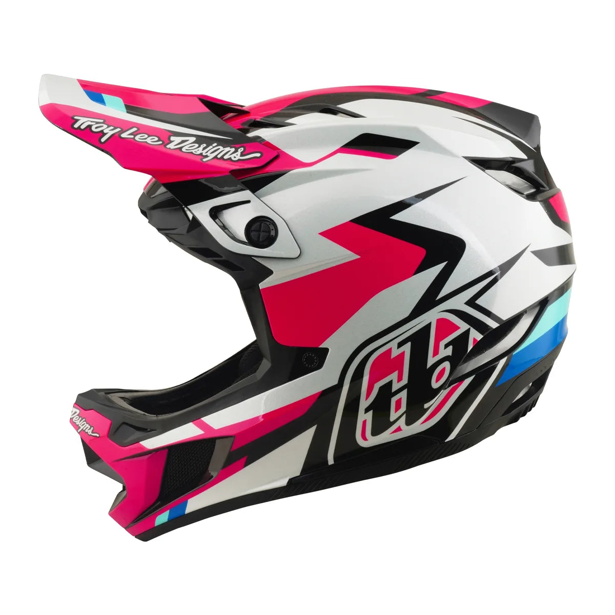 Casque TROY LEE DESIGNS D4 Polyacrylite MIPS - Roamer Magenta, 17404301