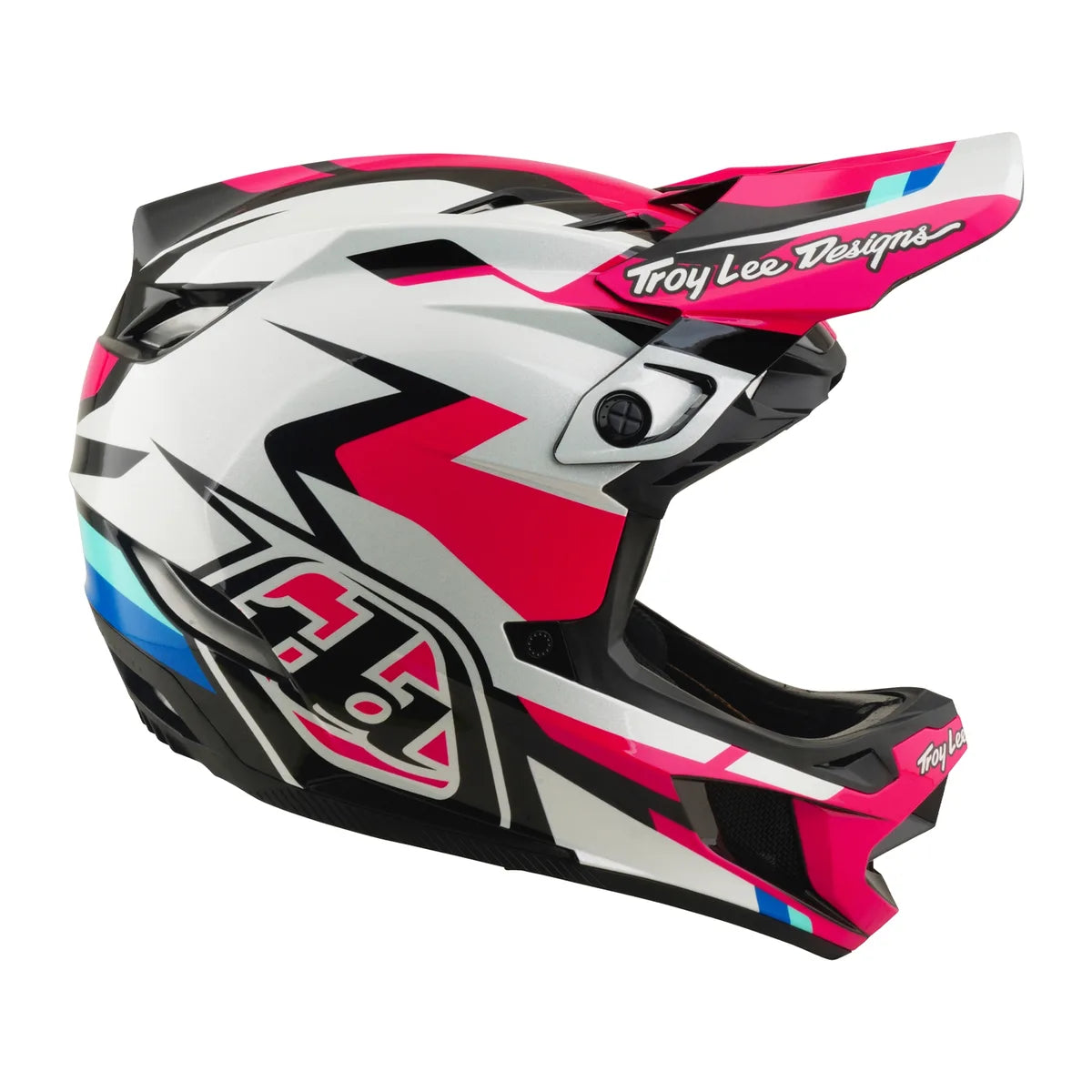 Casque TROY LEE DESIGNS D4 Polyacrylite MIPS - Roamer Magenta, 17404301