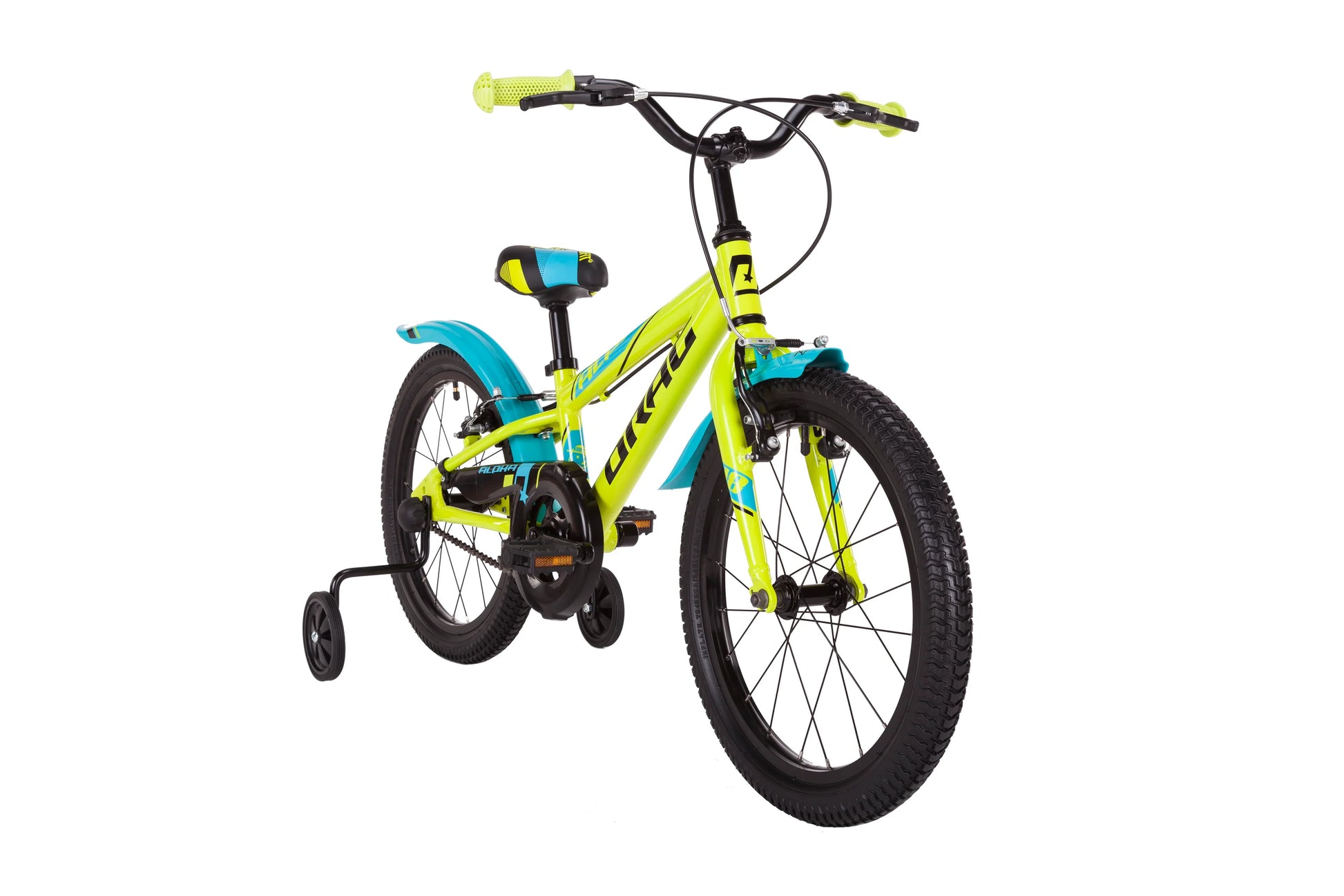 DRAG ALPHA 18 kids bike - neon - DRAG - Evelostore