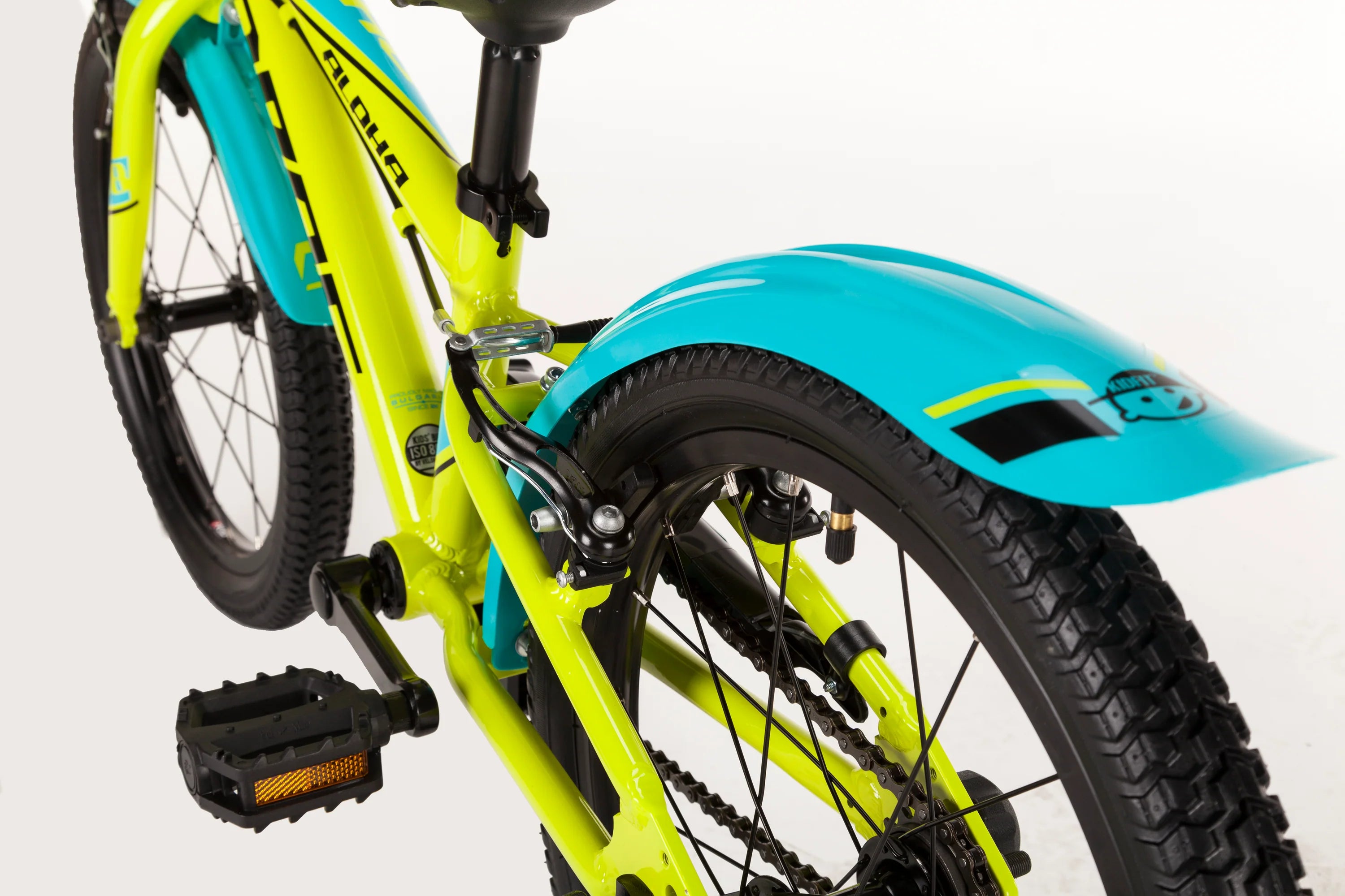 DRAG ALPHA 18 kids bike - neon - DRAG - Evelostore