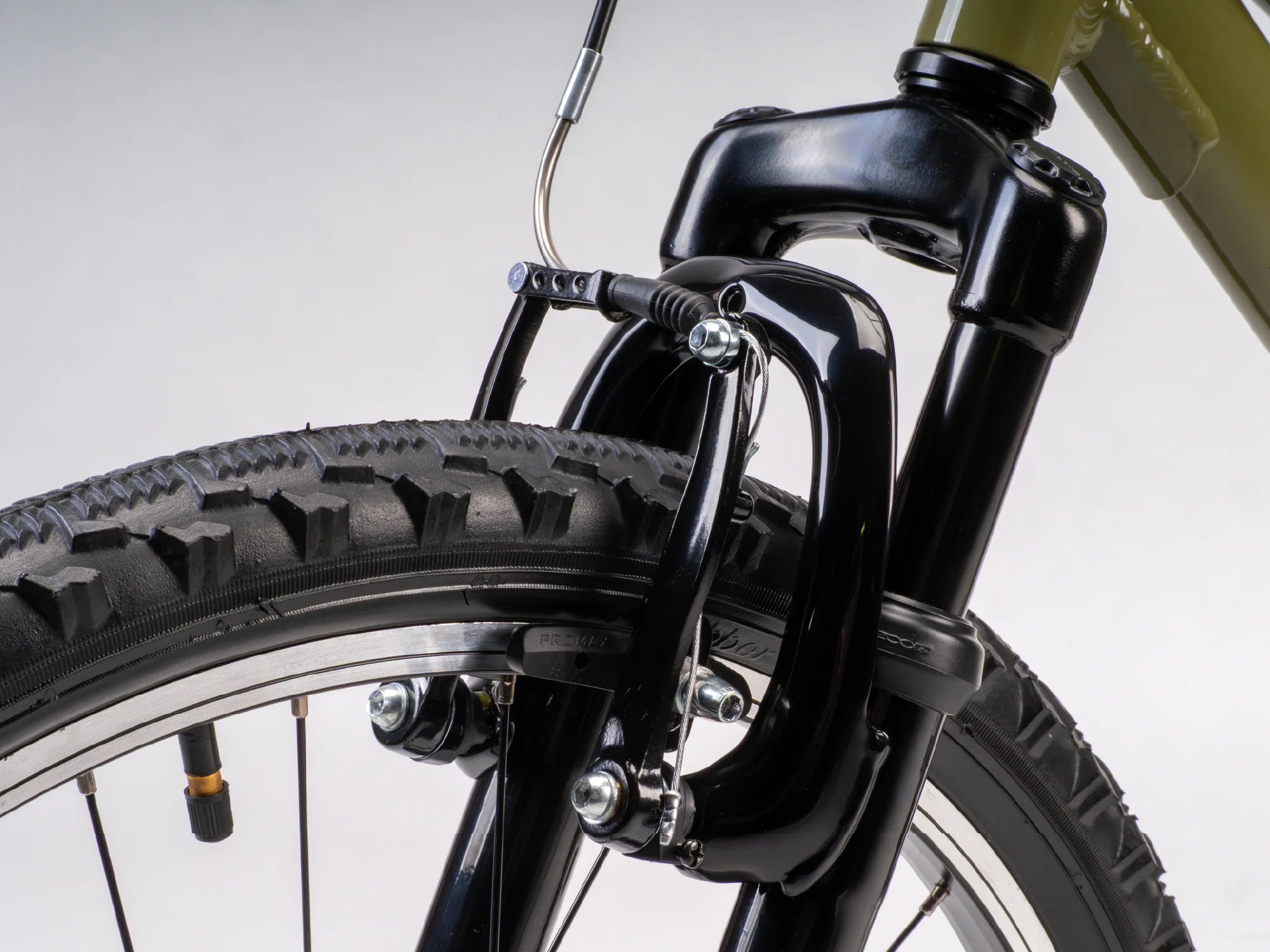 DRAG YUKI 24 vaikų dviratis – žalia/juoda