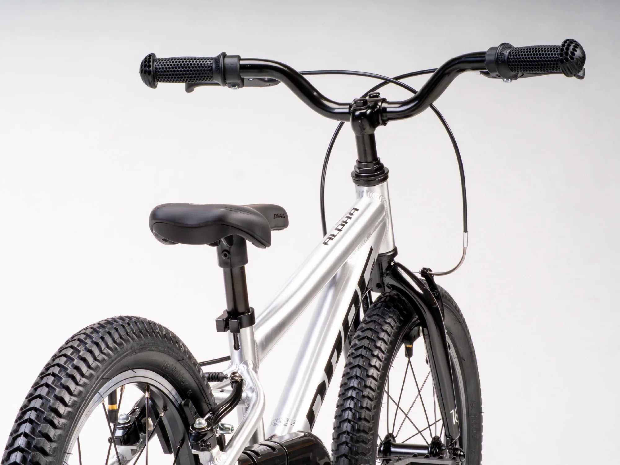 DRAG ALPHA G2 16 kids bike - silver
