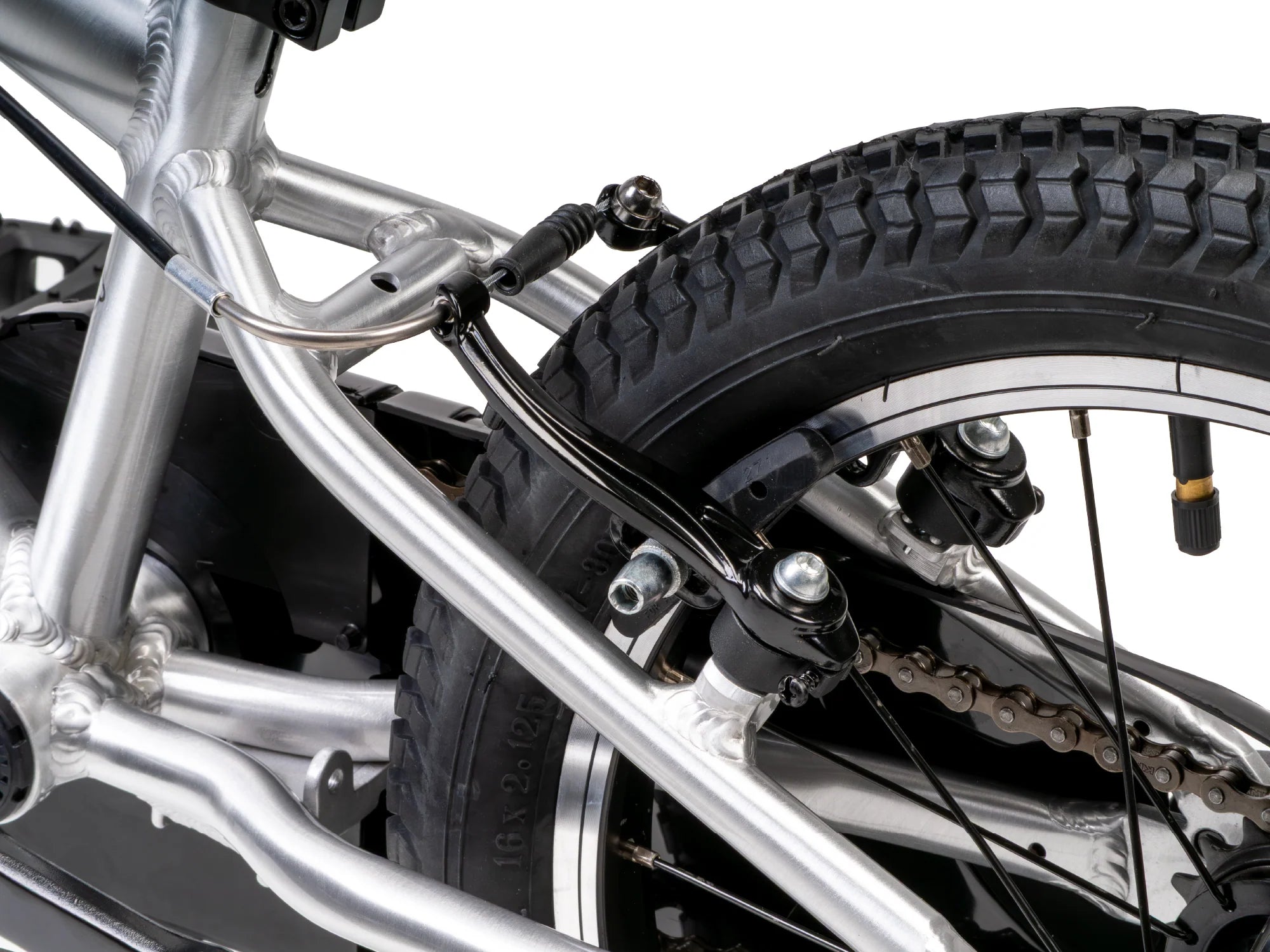 Bicicletta per bambini DRAG ALPHA G2 16 - argento