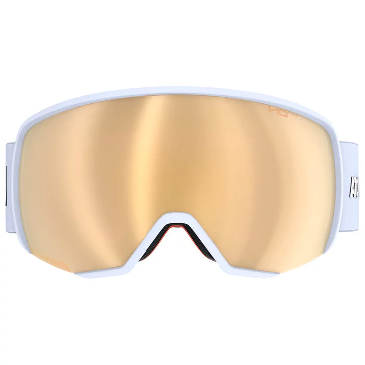 ATOMIC REVENT L HD PHOTO Ski- und Snowboardbrille – Hellgrau / Amber Gold HD Photo