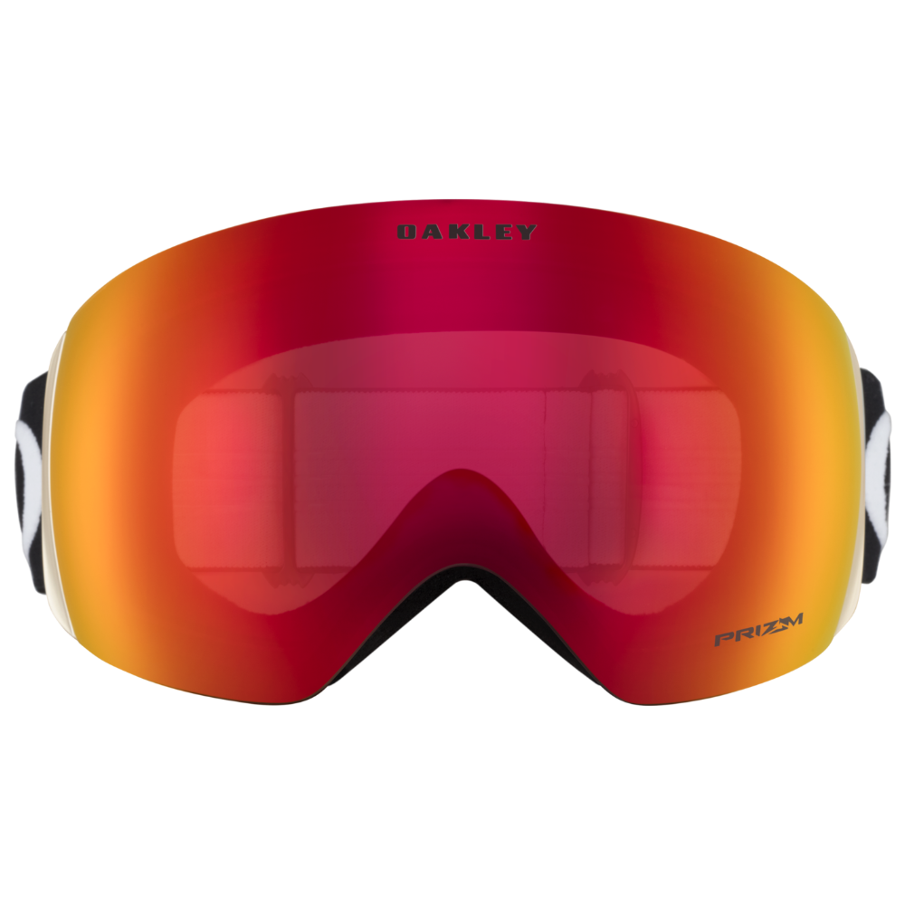 Gogle narciarskie OAKLEY FLIGHT DECK L - czerwono-czarne