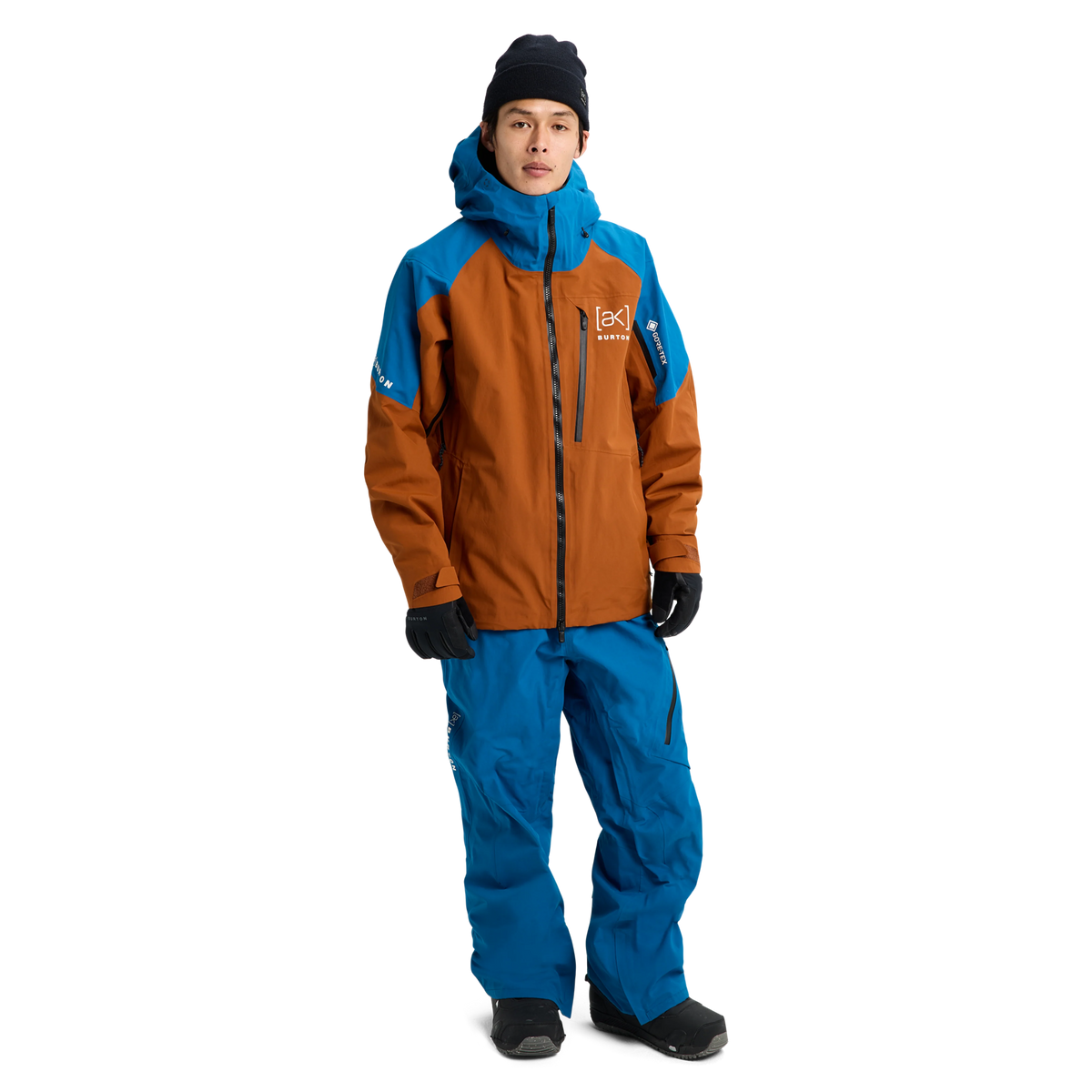 BURTON [ak] CYCLIC GORE-TEX 2L Men's Jacket - Chestnut Brown / Blue Teal