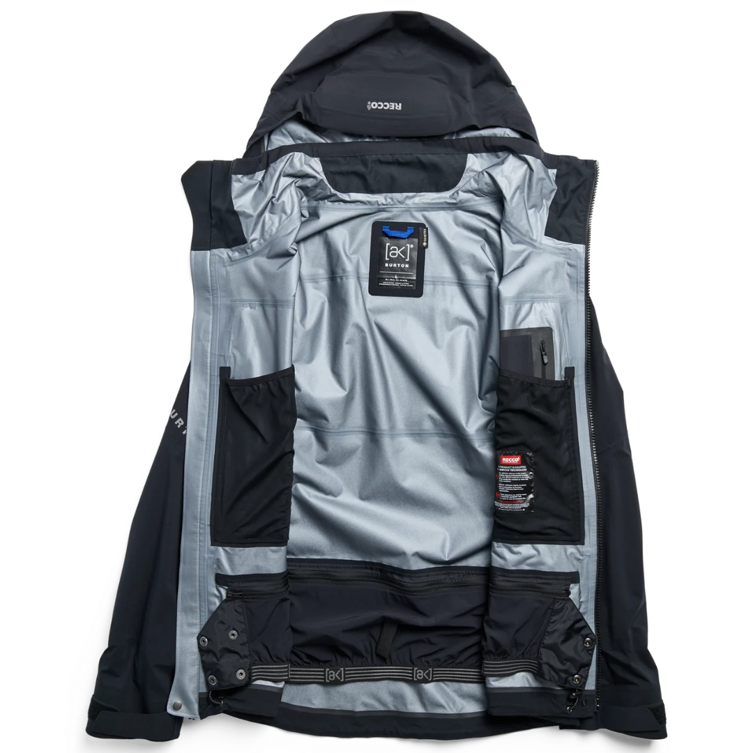 Chaqueta de hombre BURTON [AK] HOVER GORE-TEX C-KNIT 3L STRETCH - negro verdadero