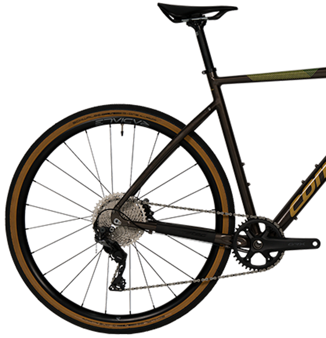 CORRATEC ALLROAD A1 gravel bicycle - brown/green