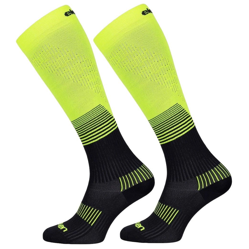 ELEVEN SPORTSWEAR POWERFLOW Long compression socks - anthracite - ELEVEN SPORTSWEAR - Evelostore