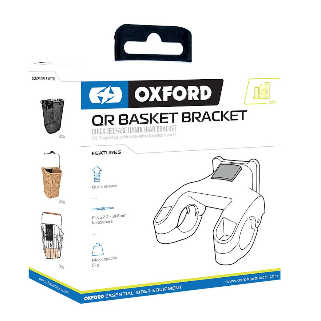 OXFORD QUICK RELEASE BK175 basket handlebar bracket