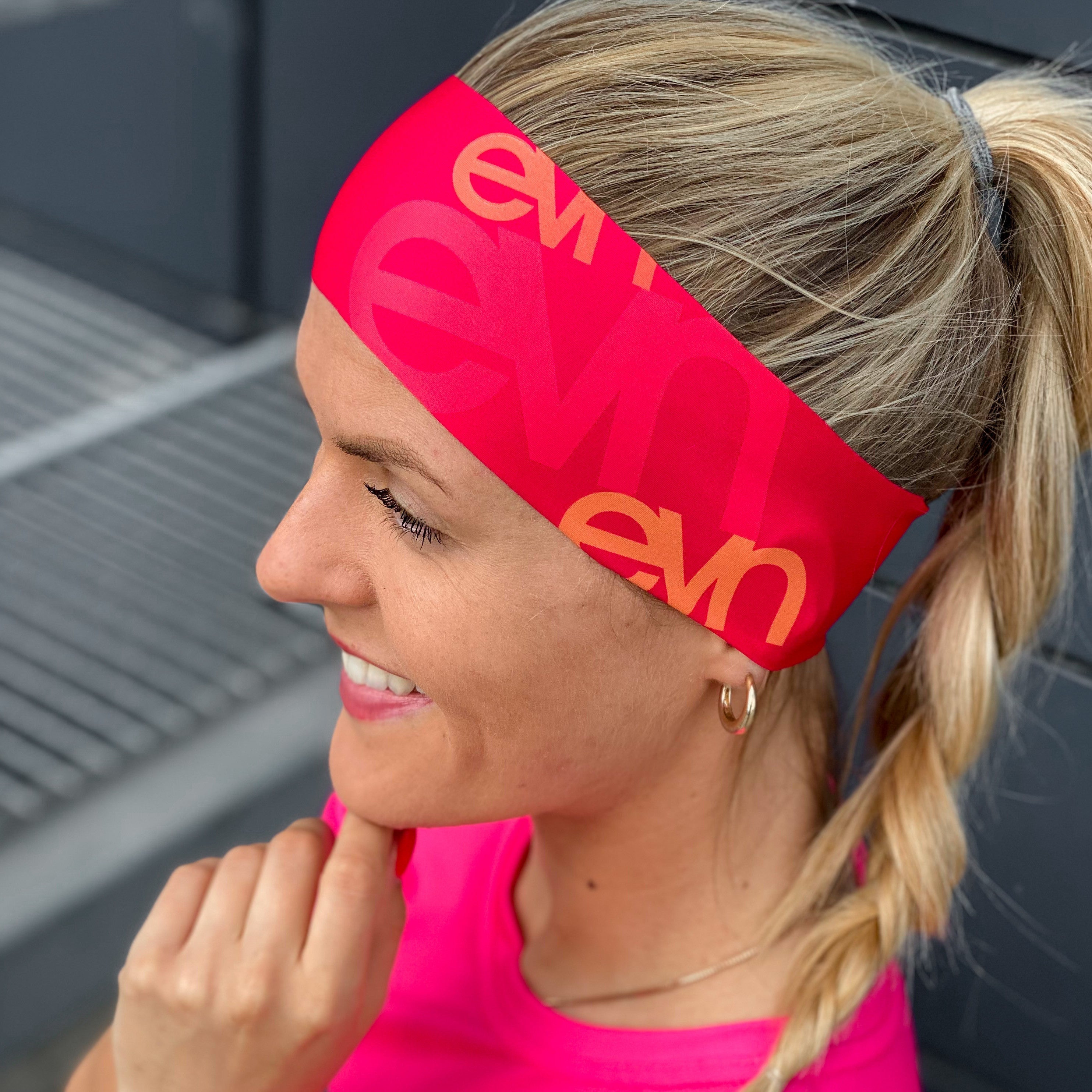 ELEVEN SPORTSWEAR Headband Summer EVN red