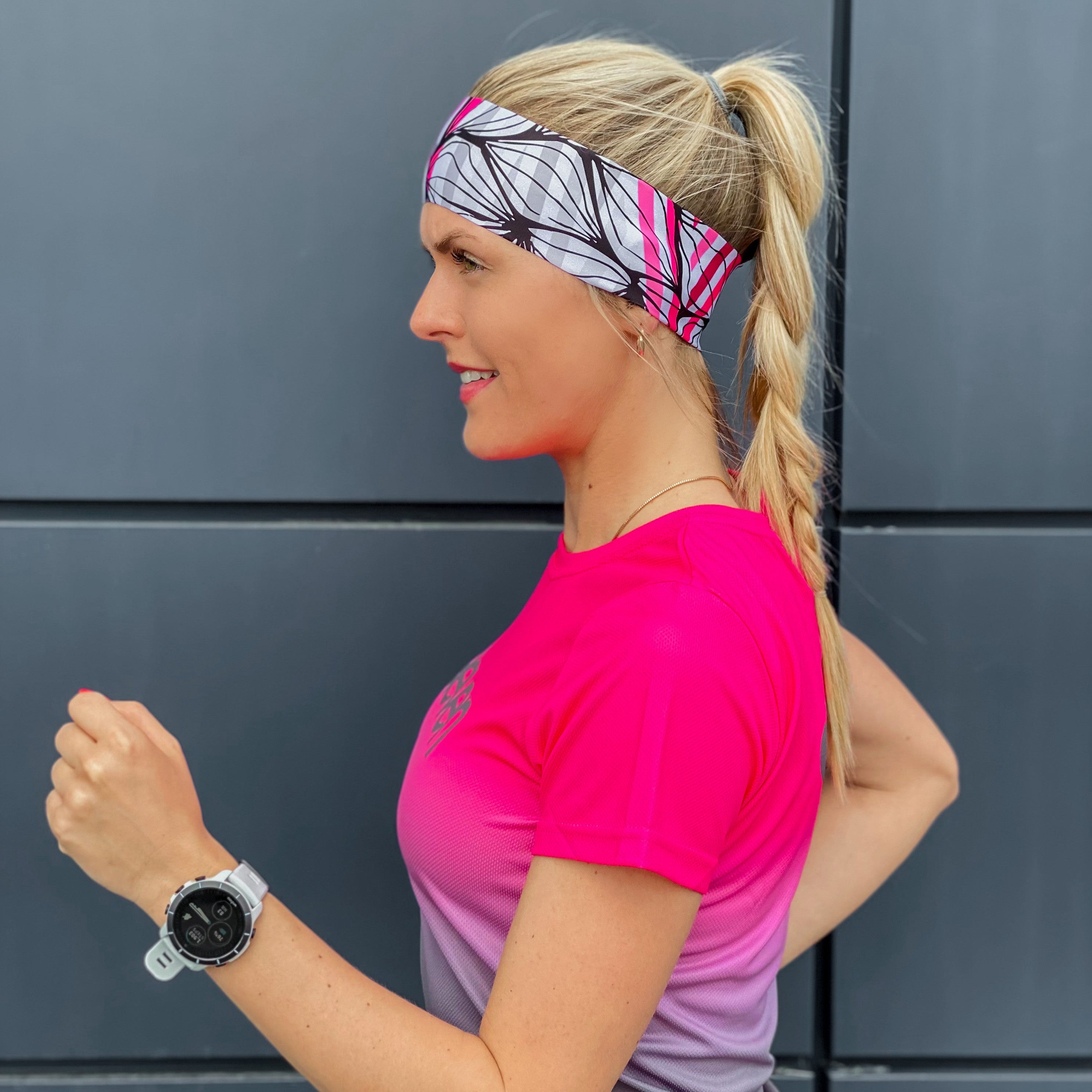 ELEVEN SPORTSWEAR Stirnband Sommer BLOOM pink