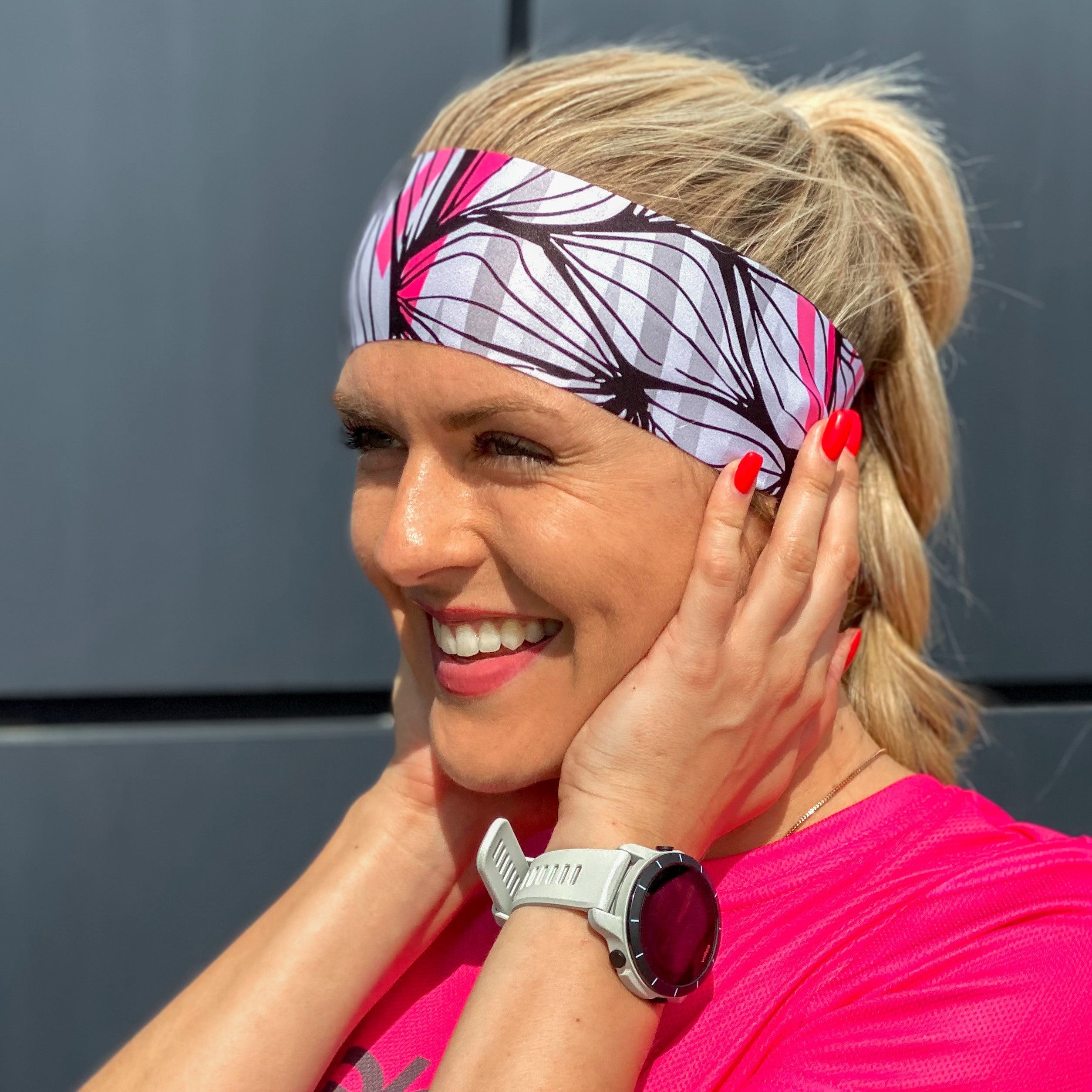 ELEVEN SPORTSWEAR Stirnband Sommer BLOOM pink