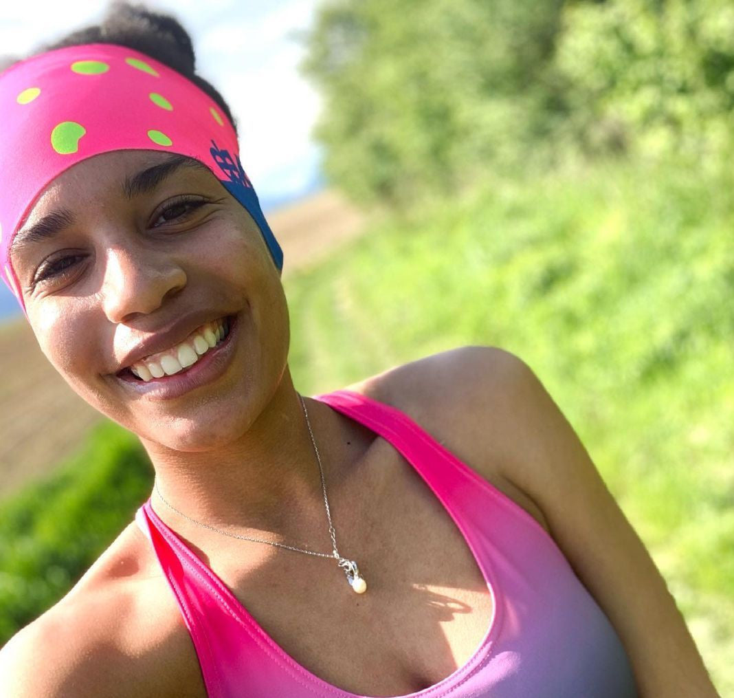 ELEVEN SPORTSWEAR Stirnband Dolomiti DOT pink