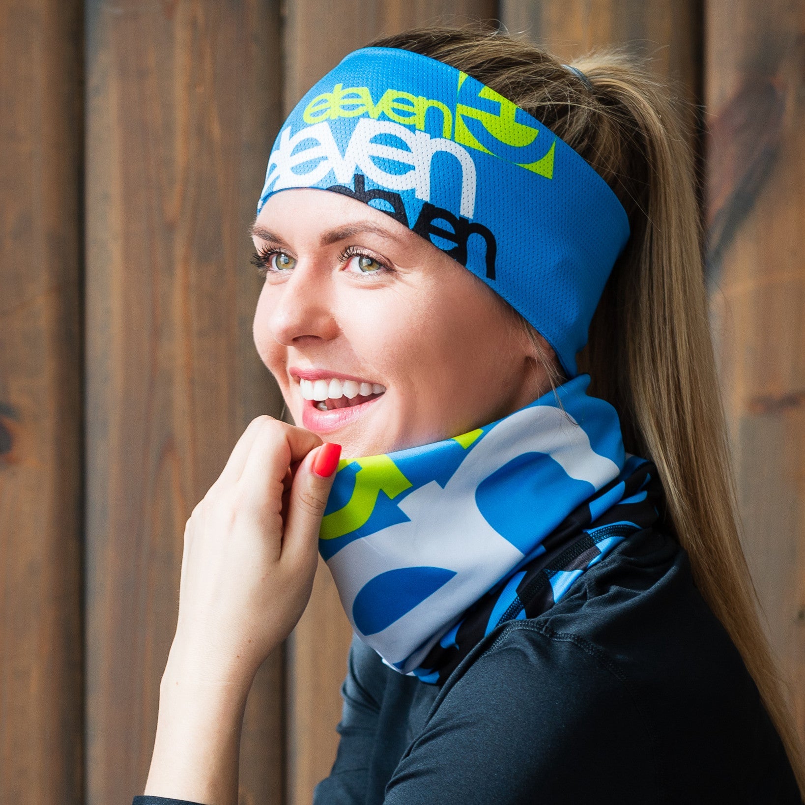 Opaska na głowę ELEVEN SPORTSWEAR SREBRNY FLUO F2925