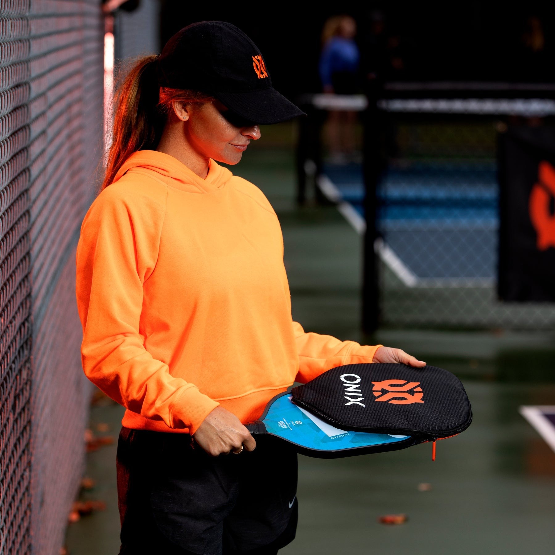 ONIX PRO TEAM PICKLEBALL paddle cover - orange - ONIX - Evelostore