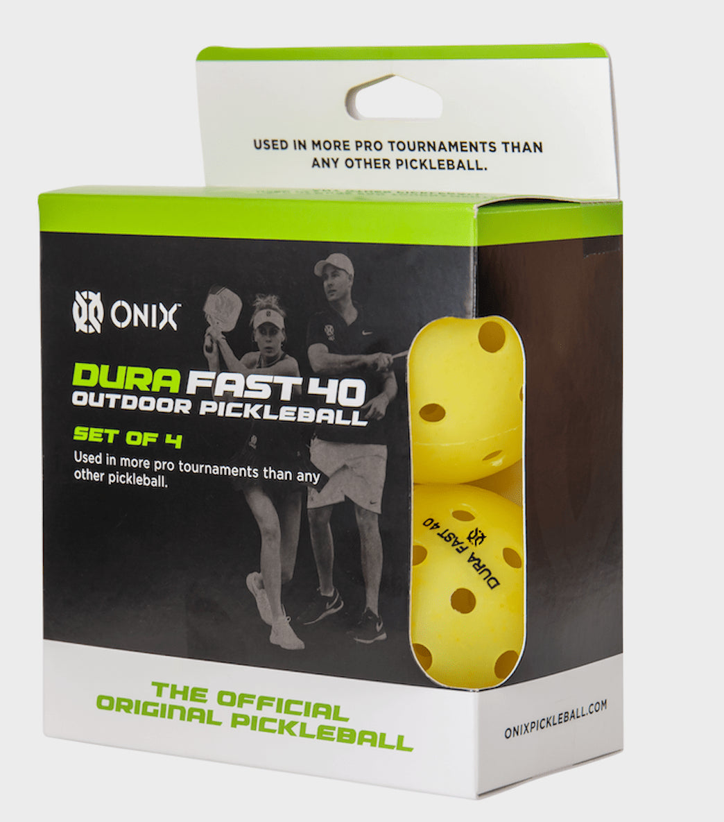 ONIX DURA FAST - 40 pickleballs 4 pack - yellow - ONIX - Evelostore