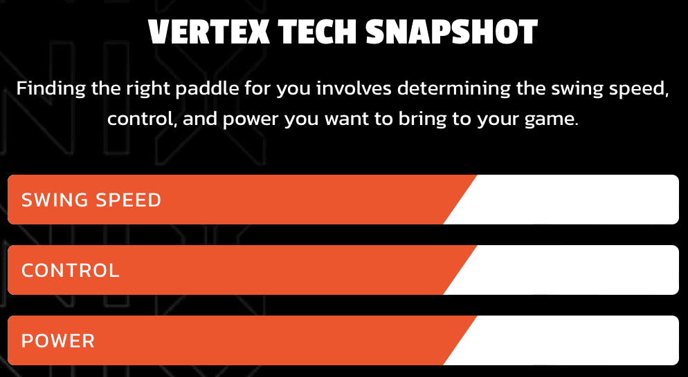 ONIX VERTEX PICKLEBALL paddle - red - ONIX - Evelostore