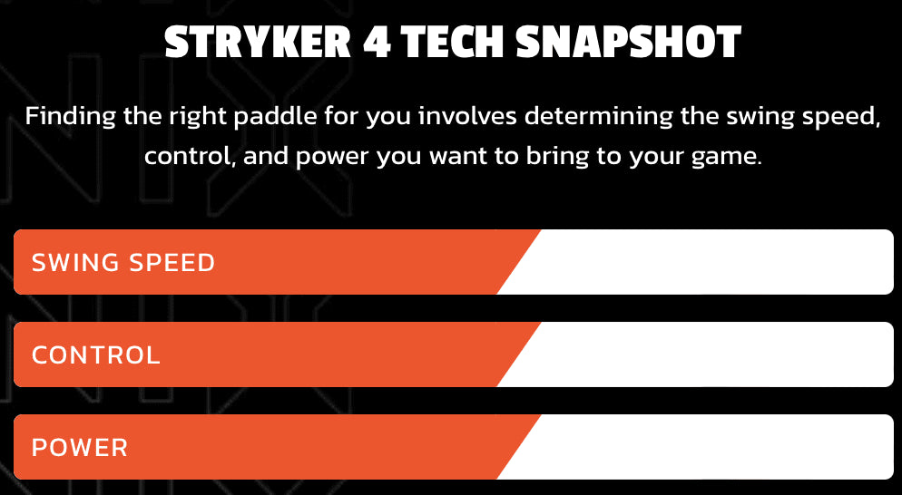 ONIX STRYKER 4 COMPOSITE PICKLEBALL paddle - blue - ONIX - Evelostore