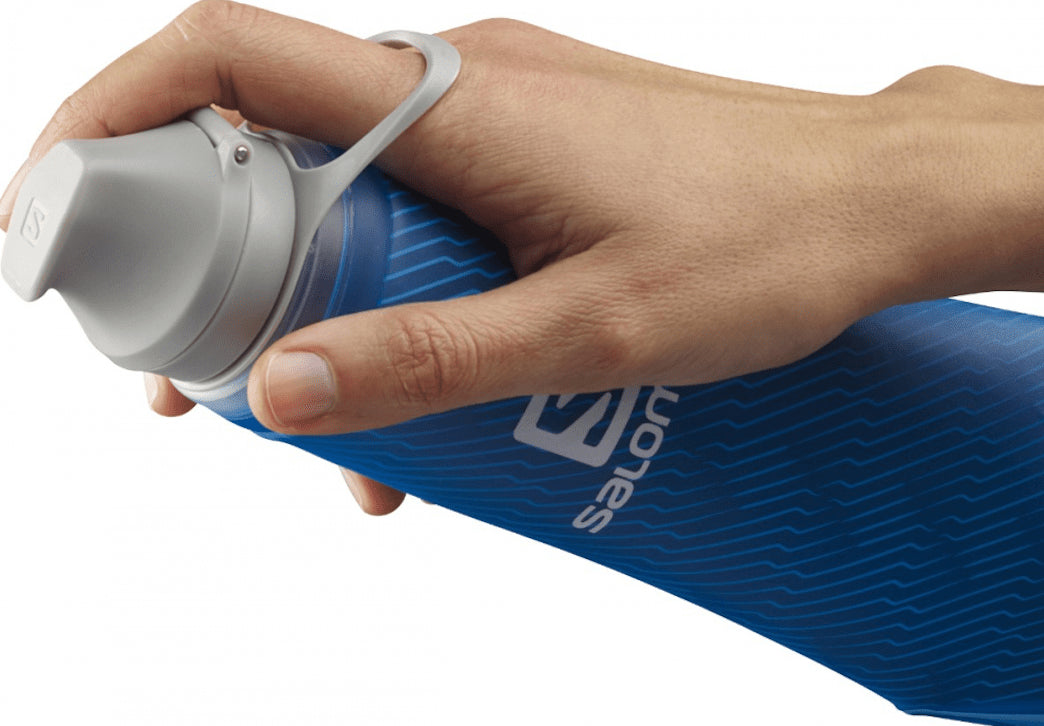 SALOMON SOFT FLASK 400ML INSULATED hydrant - blue - SALOMON - Evelostore