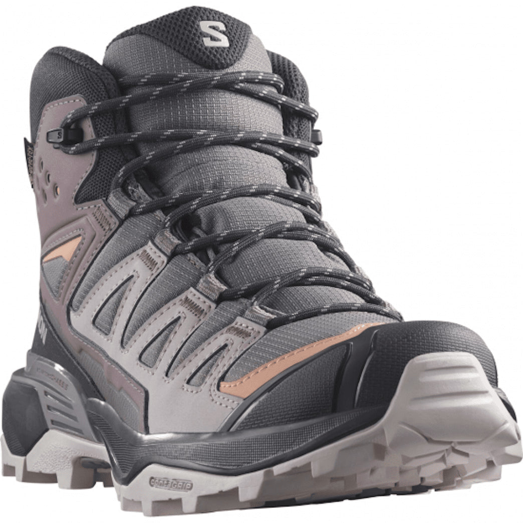 SALOMON X ULTRA 360 MID GTX W hiking boots - violet/peach/black - SALOMON - Evelostore