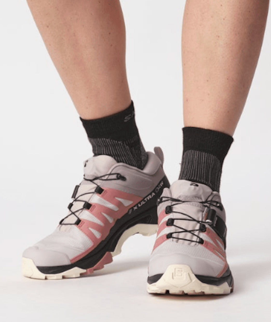 SALOMON X ULTRA 4 GTX W hiking boots - pink grey black - SALOMON - Evelostore