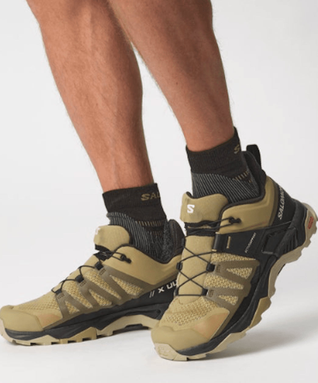 SALOMON X ULTRA 4 hiking boots - black/brown - SALOMON - Evelostore