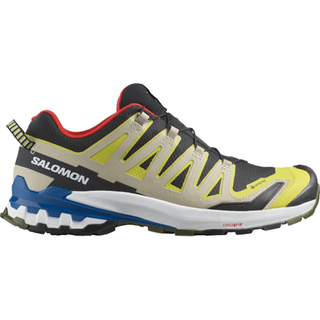 SALOMON XA PRO 3D V9 GTX skriešanas apavi - black/yellow/blue