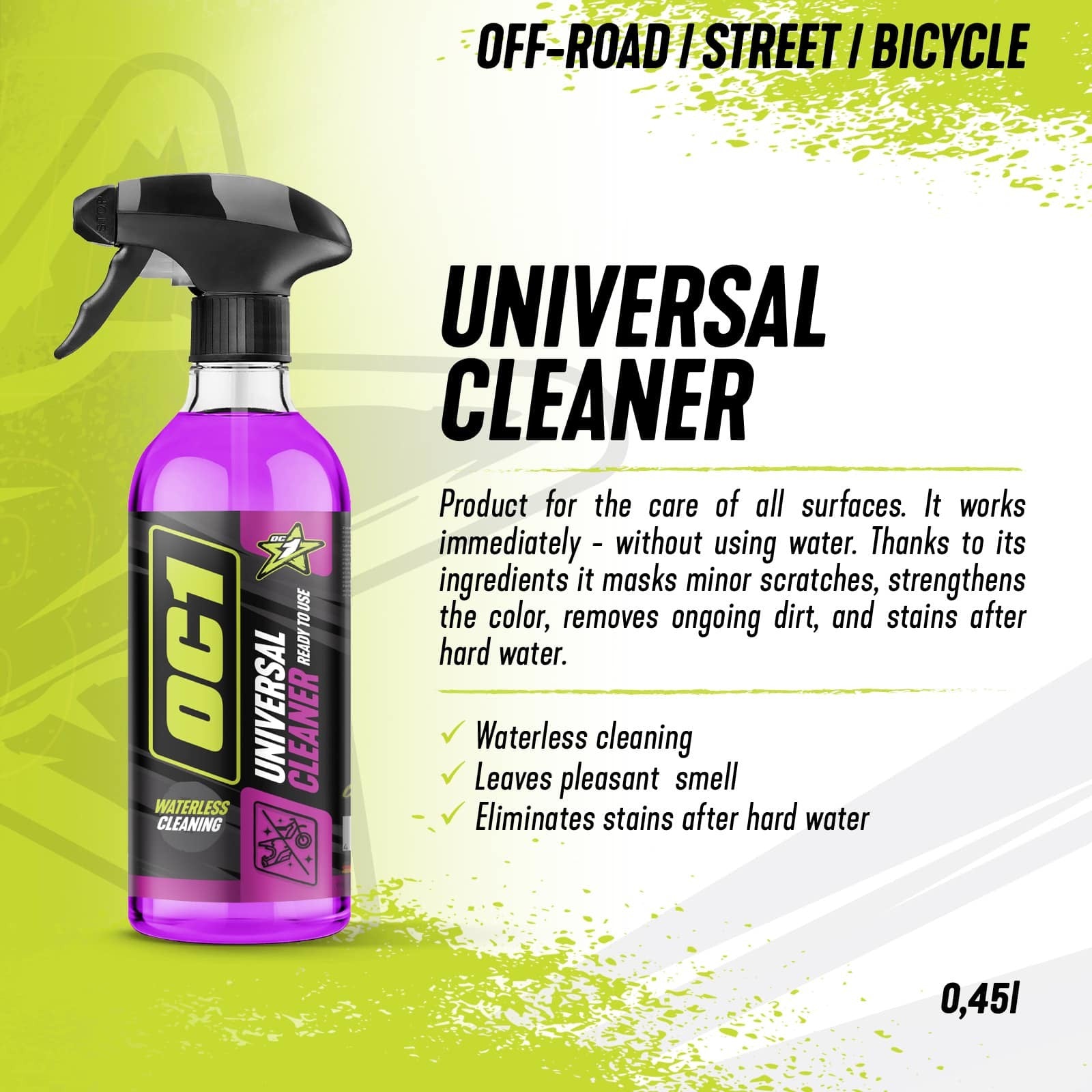 OC1 universal cleaner 450ml - OC1 - Evelostore